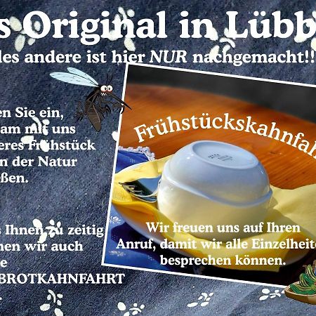 Ferienwohnung "Faehrmannsruh " Люббен Экстерьер фото