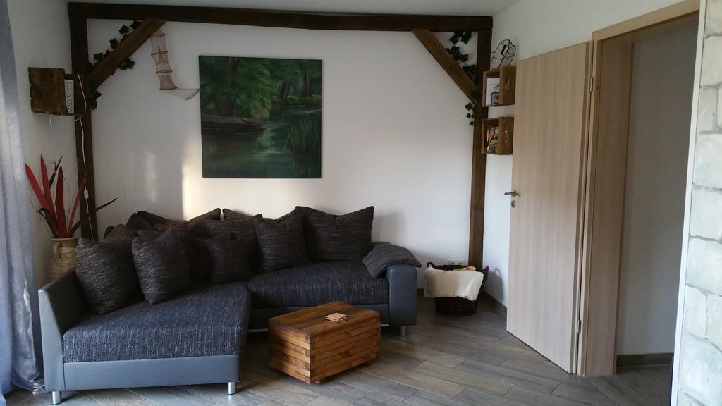 Ferienwohnung "Faehrmannsruh " Люббен Экстерьер фото