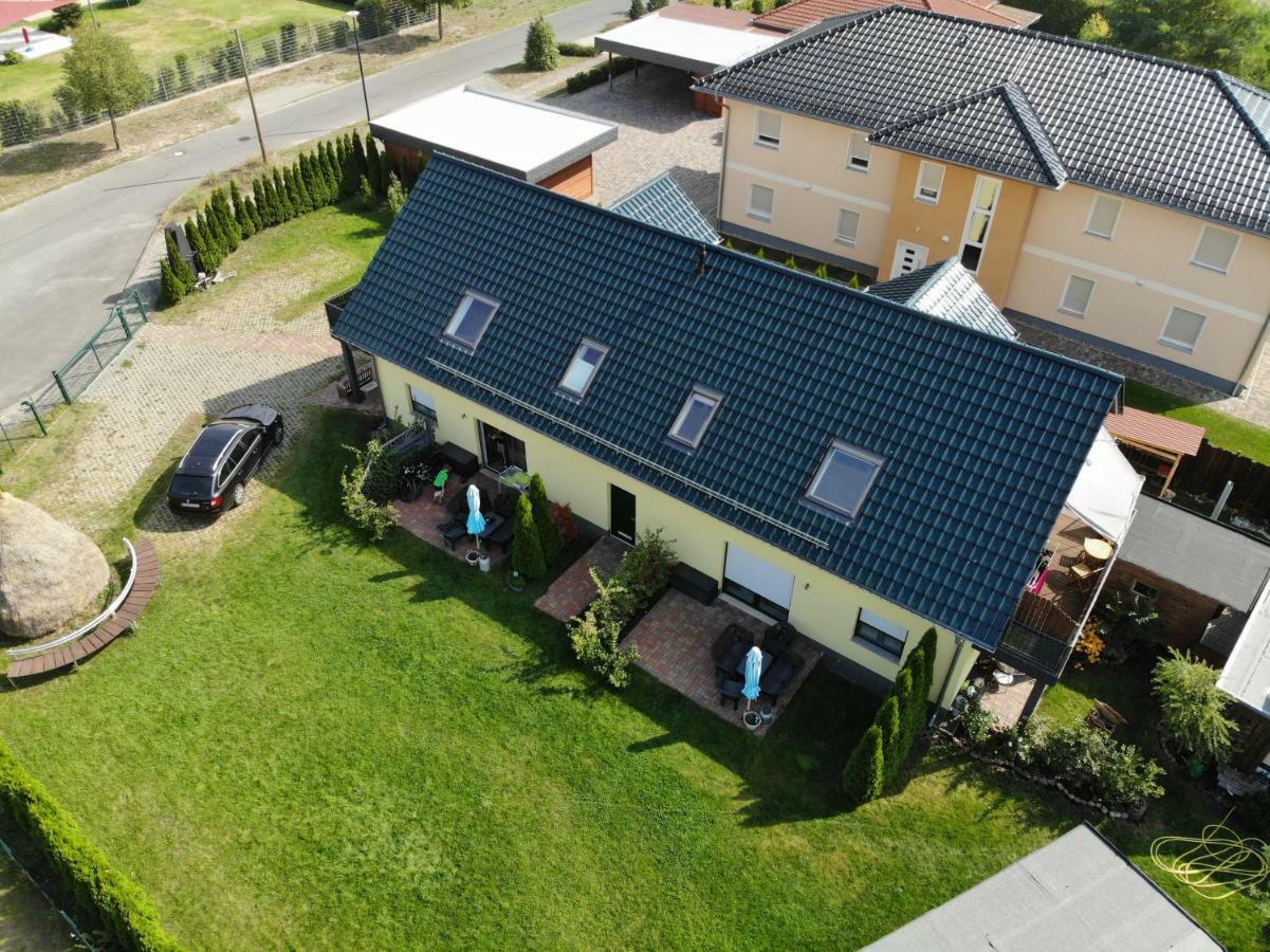 Ferienwohnung "Faehrmannsruh " Люббен Экстерьер фото