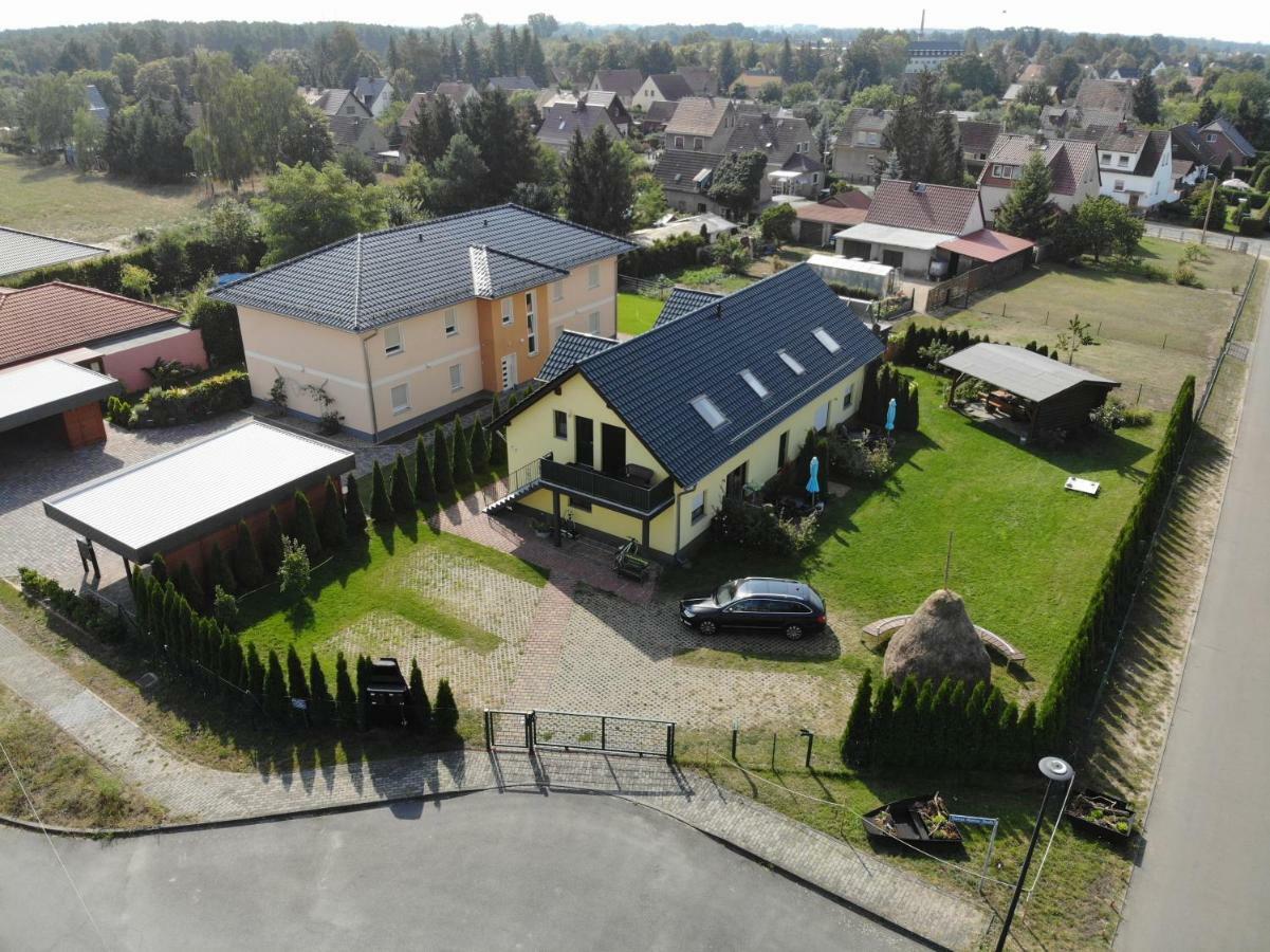 Ferienwohnung "Faehrmannsruh " Люббен Экстерьер фото